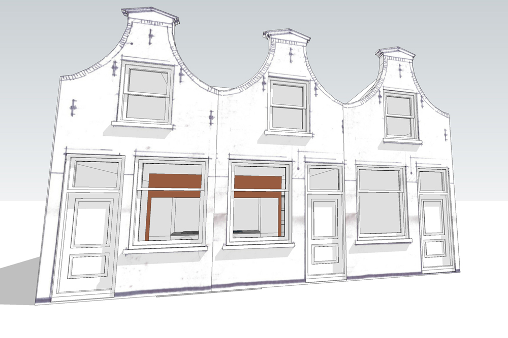 week 10: conversion of warehouse in Gouda to loft