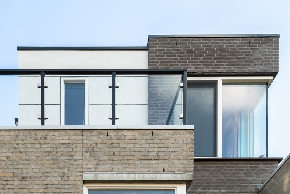 Dakopbouw Duke Ellingtonstraat, Leiden - MW architectuur - architect in Leiden